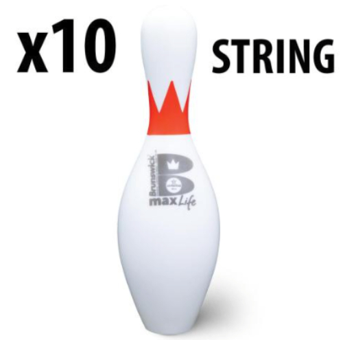 Brunswick Max Life STRING Synthetic Pins (Case of 10)